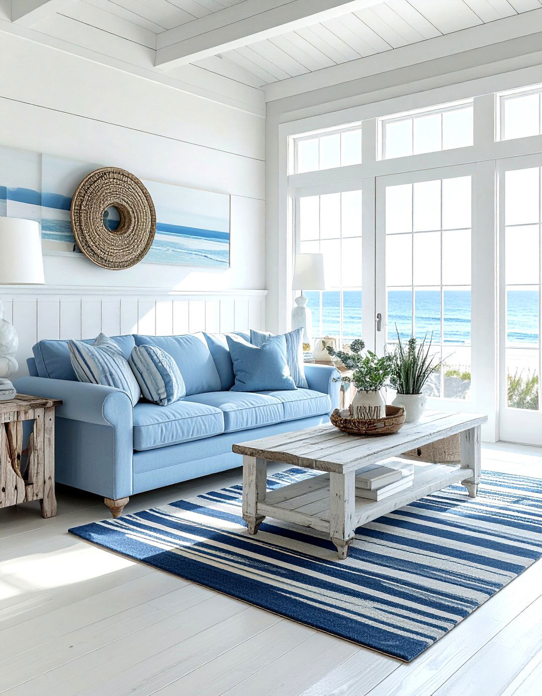 Coastal Camelback Sofa - 30 living room camelback sofa ideas