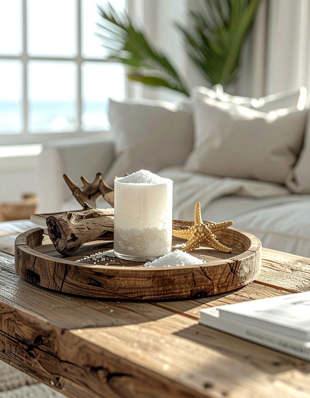 Coastal Coffee Table - 30 ocean decor ideas