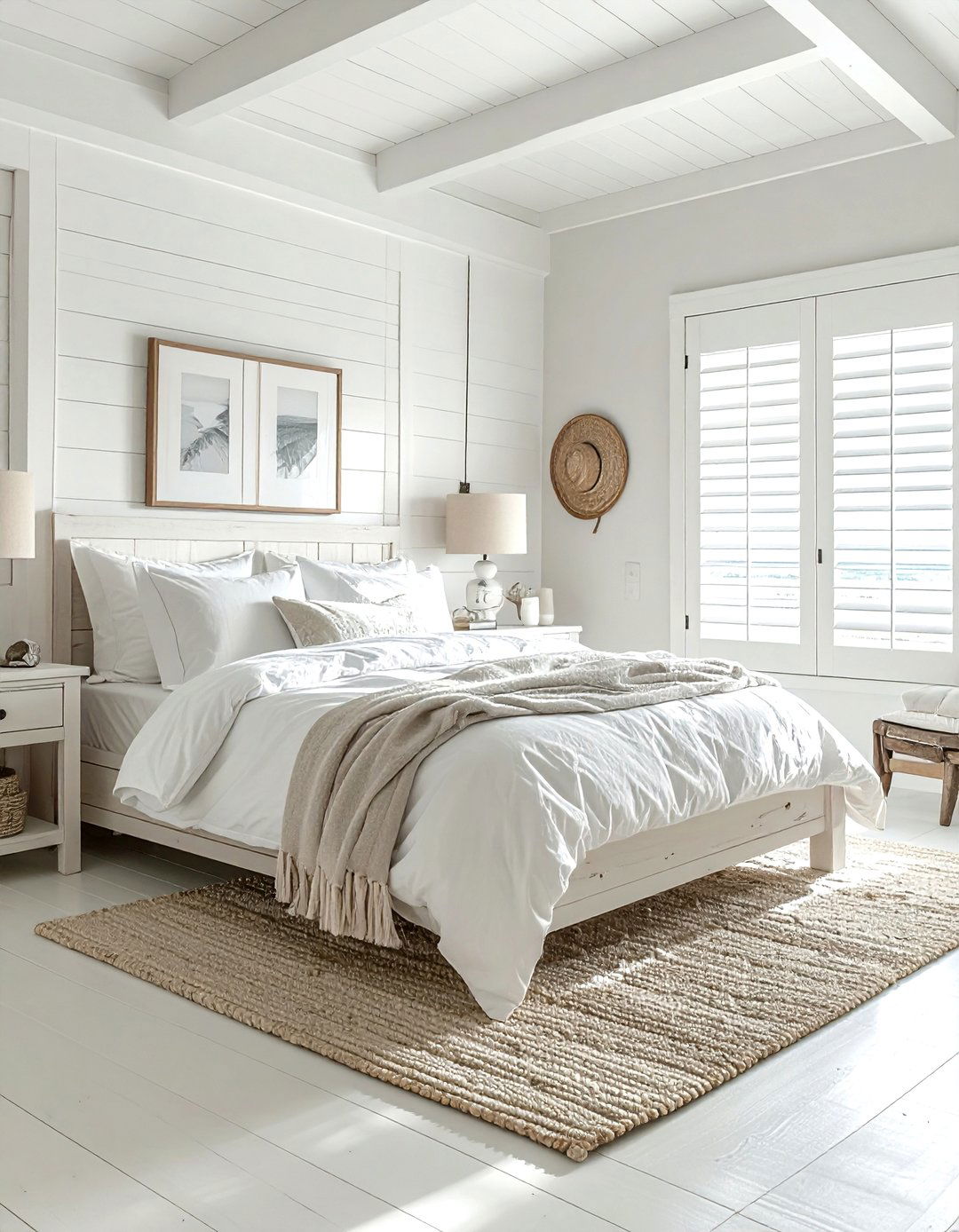 Coastal Cream And White Bedroom - 30 cream and white bedroom ideas