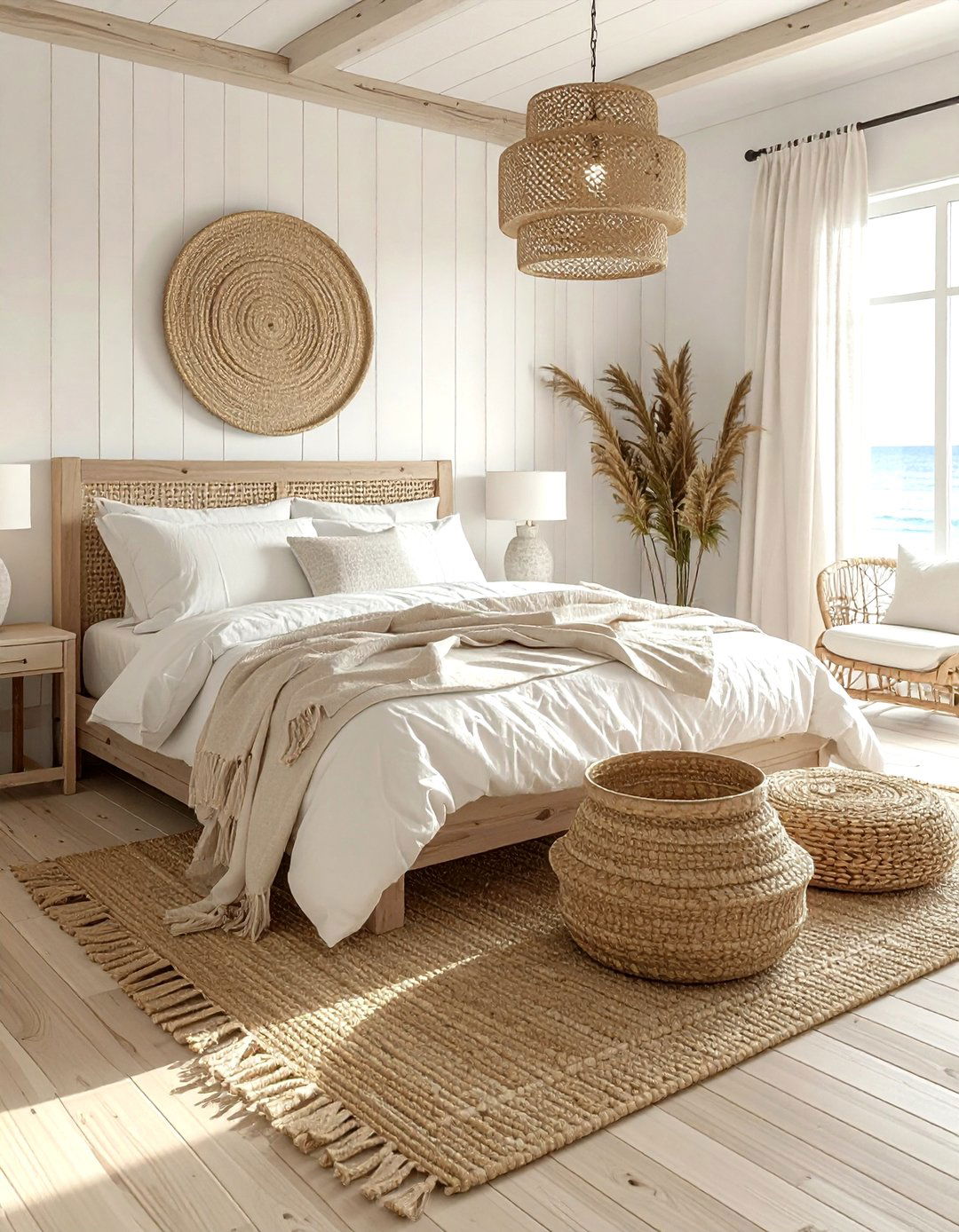 Coastal Cream Bedroom - 30 cream bedroom design ideas
