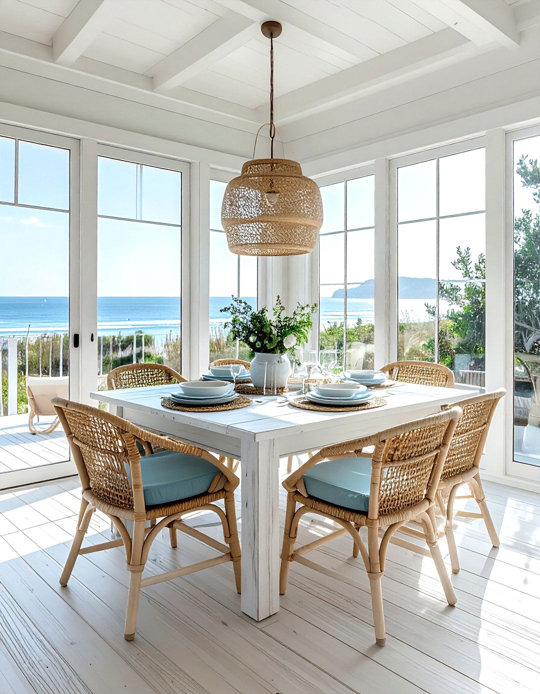 Coastal Dining - 30 perfect dining room ideas