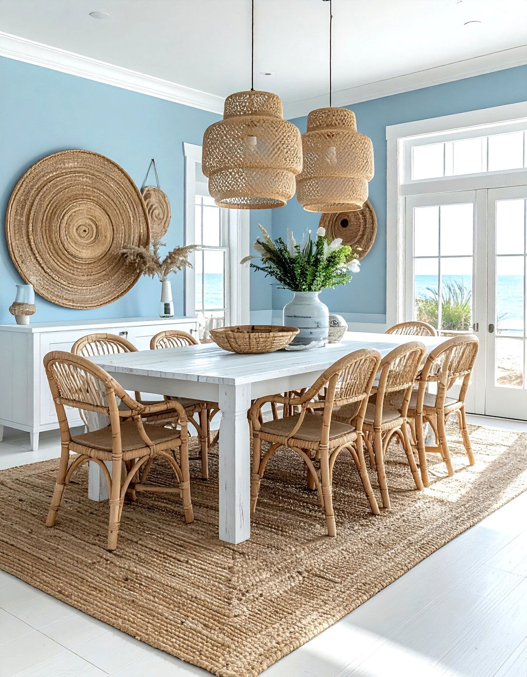 Coastal Dining Room - 30 American dining room ideas
