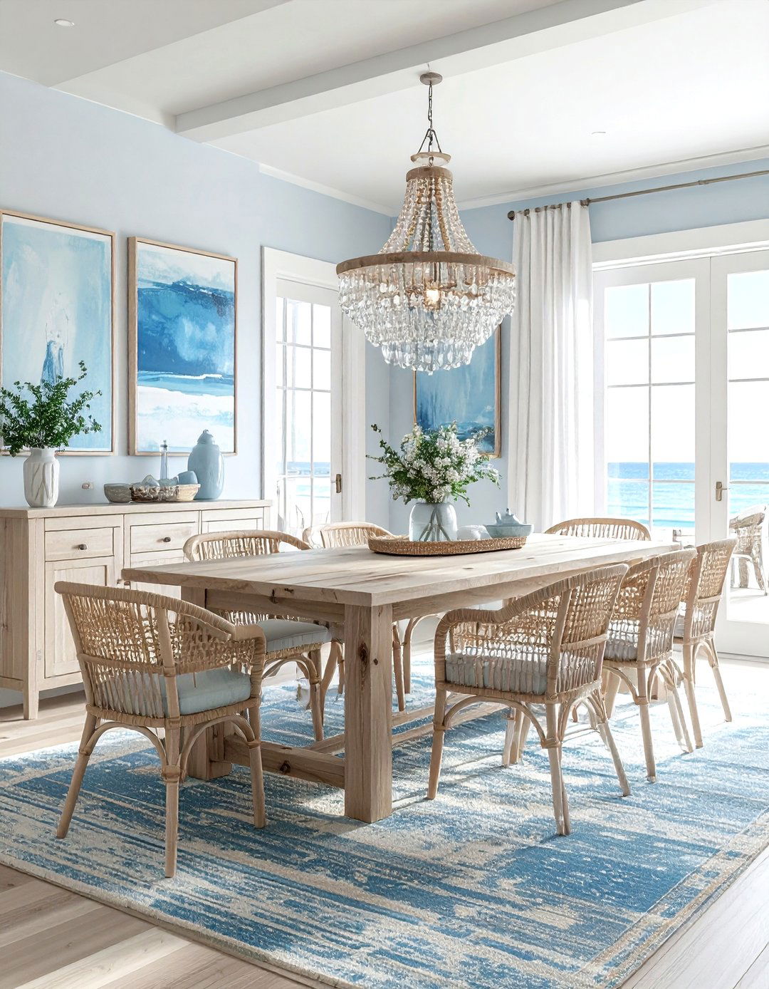 Coastal Dining Room - 30 talking point dining room ideas