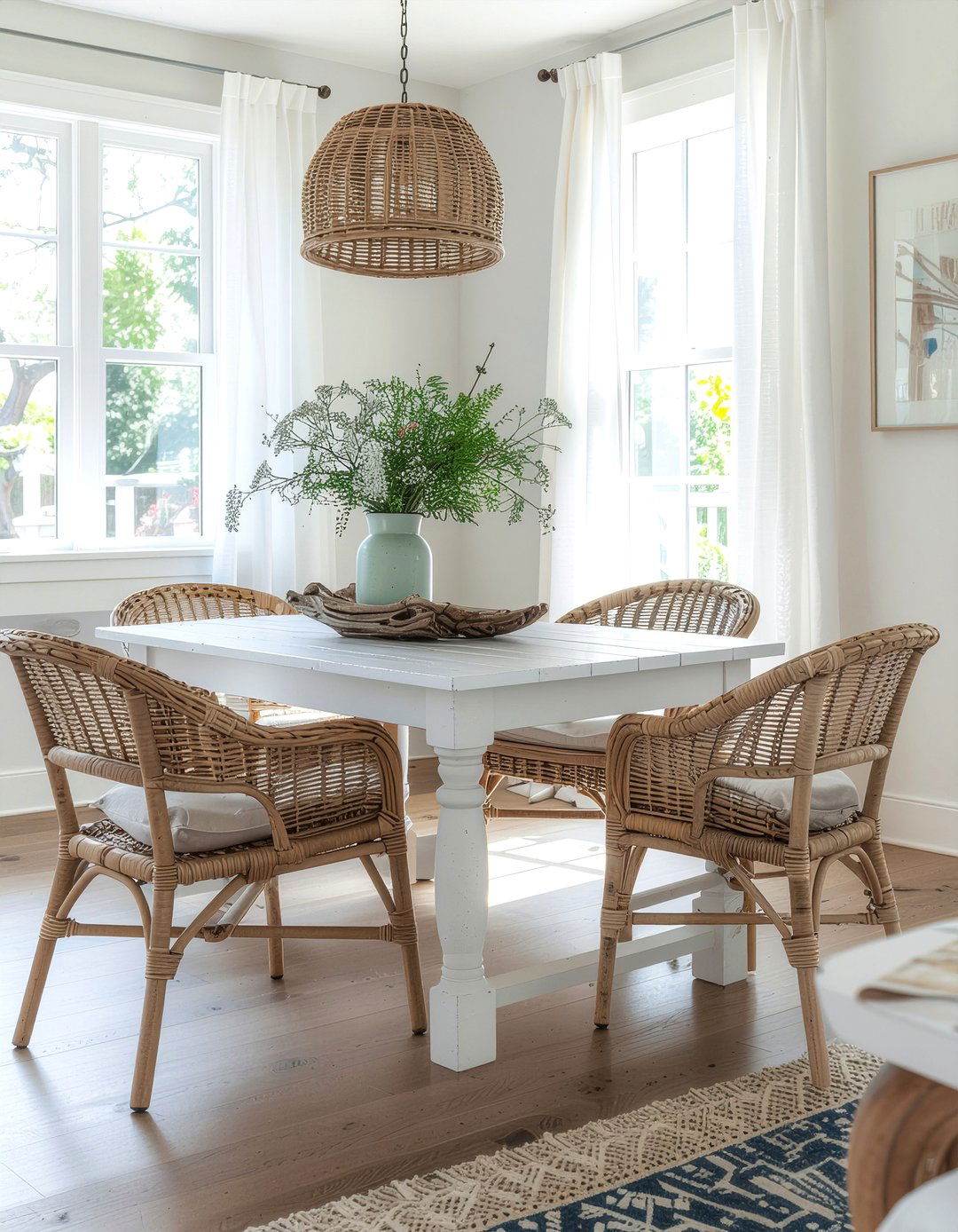 Coastal Dining Room - 30 dining room inspiration ideas