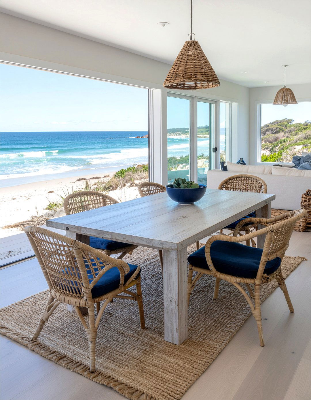 Coastal Dining Room - 30 dining room personality ideas