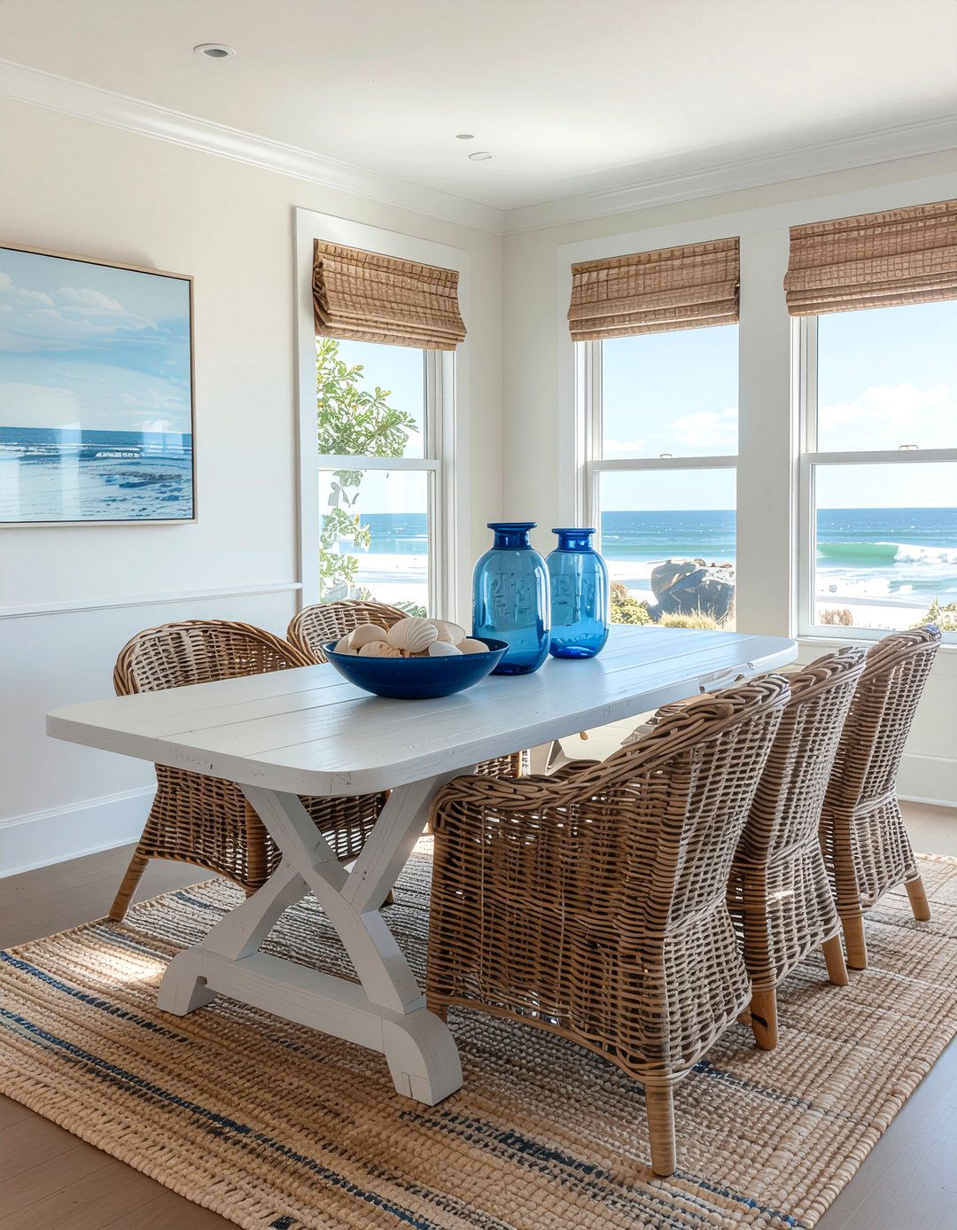 Coastal Dining Room - 30 dream dining room ideas