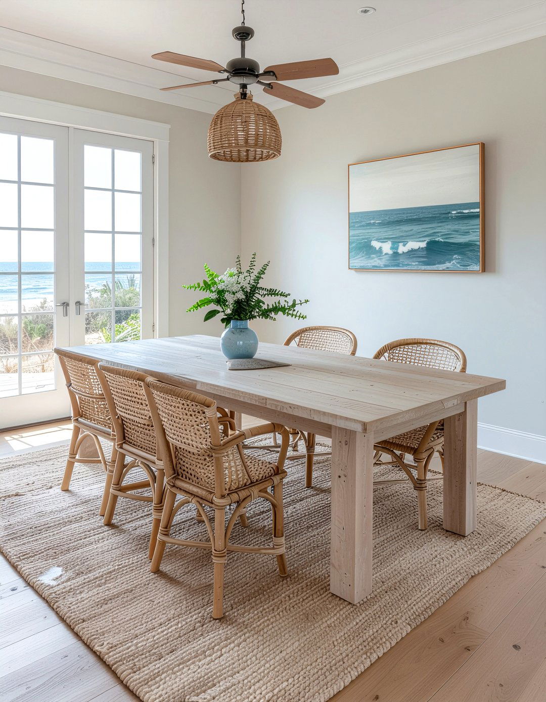 Coastal Dining Room - 30 favorite dining room ideas