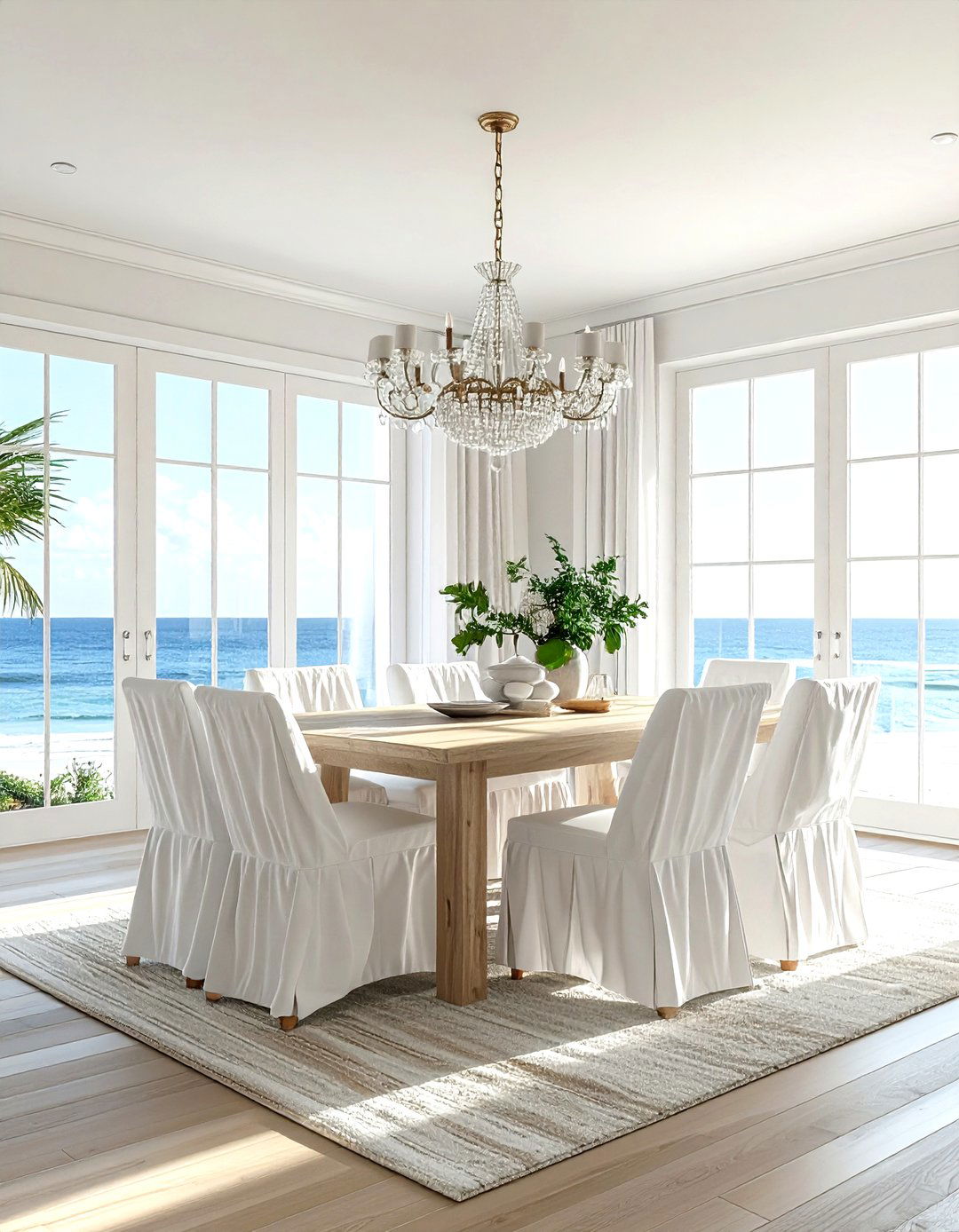 Coastal Dining Room - 30 grand dining room ideas