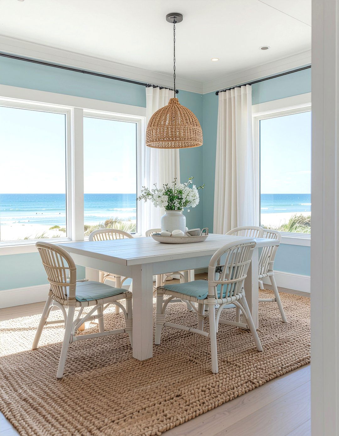 Coastal Dining Room - 30 showstopper dining room ideas