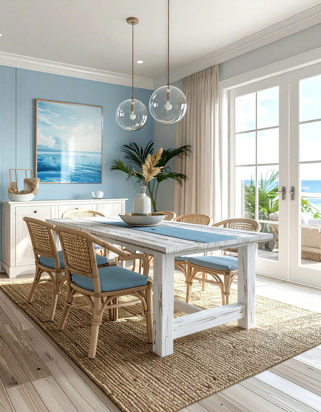 Coastal Dining Room - 30 signature dining room ideas