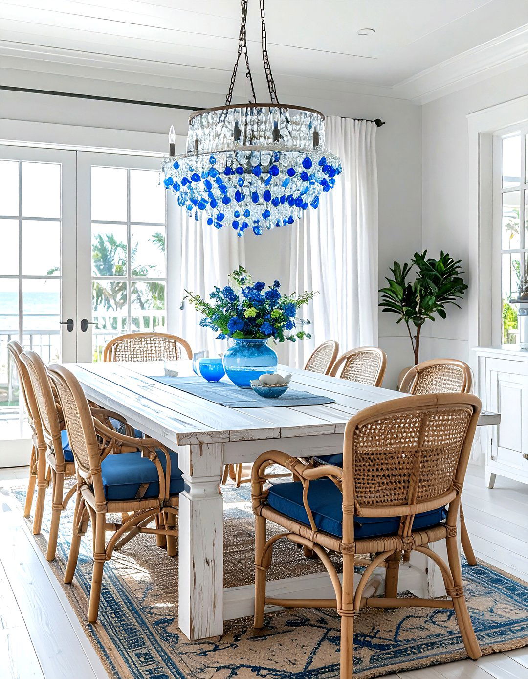 Coastal Dining Room Layout - 30 dining room space planning ideas