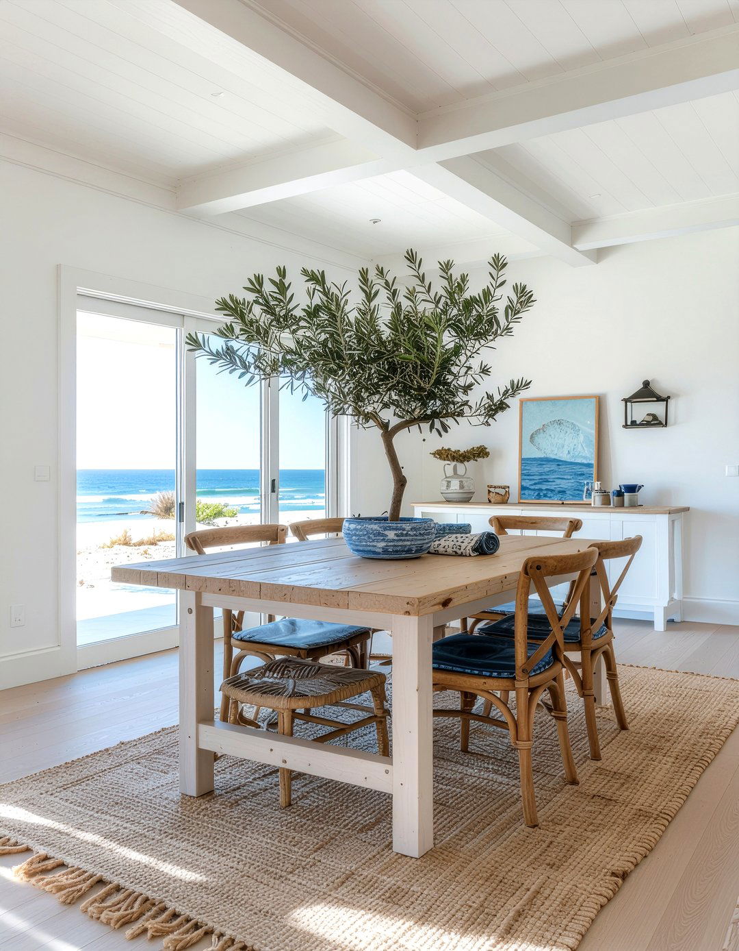 Coastal Dining Room Olive Tree - 30 dining room olive tree ideas
