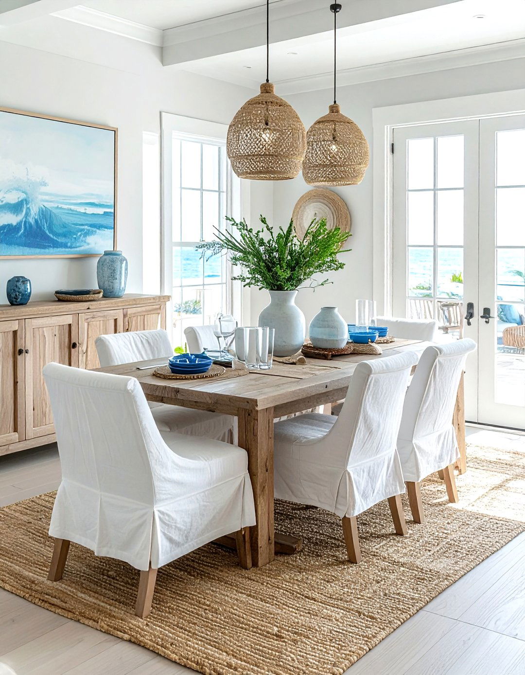 Coastal Dining Room Style - 30 dining room casual entertaining ideas