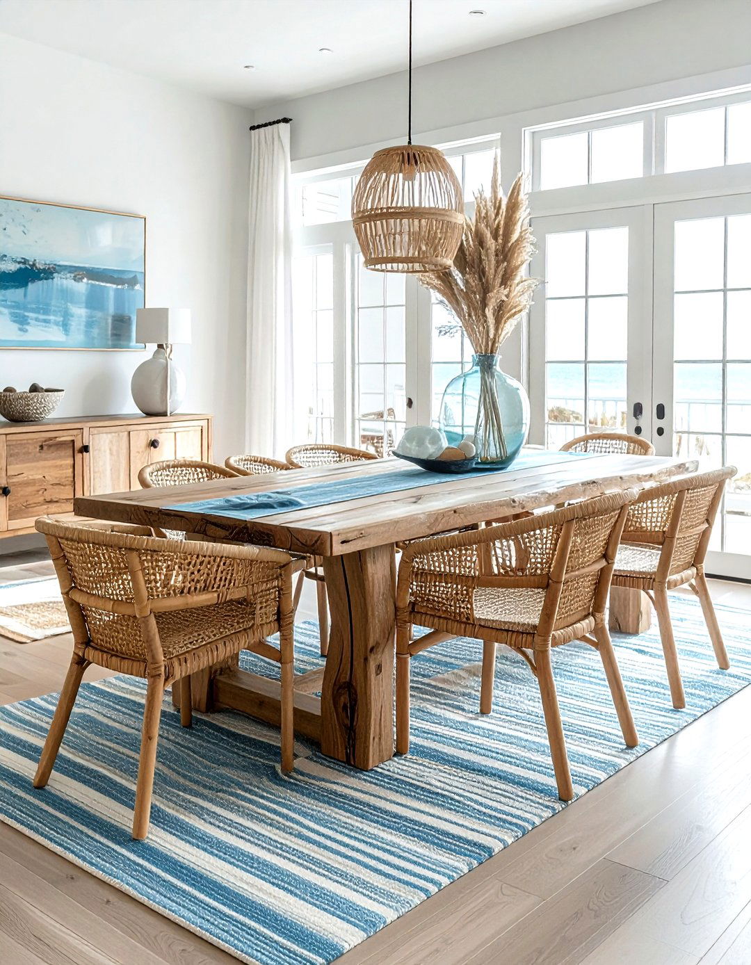 Coastal Dining Room Style - 30 weeknight dinner dining room ideas
