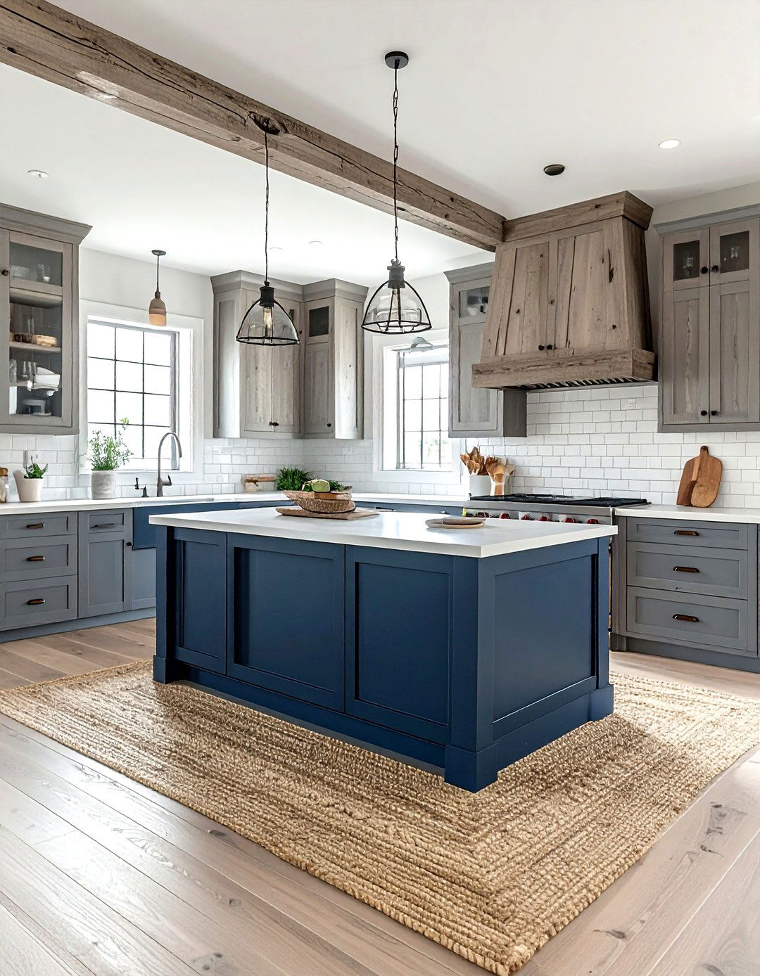 Coastal Driftwood Kitchen - 30 wood kitchen ideas