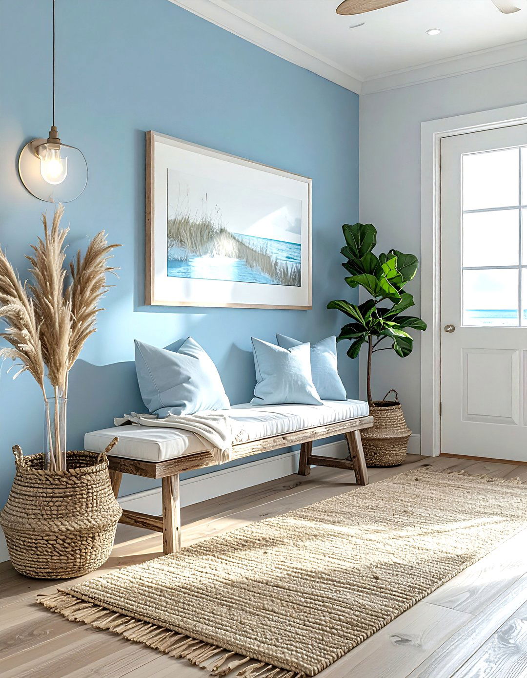 Coastal Entryway Style - 30 living room hallway ideas