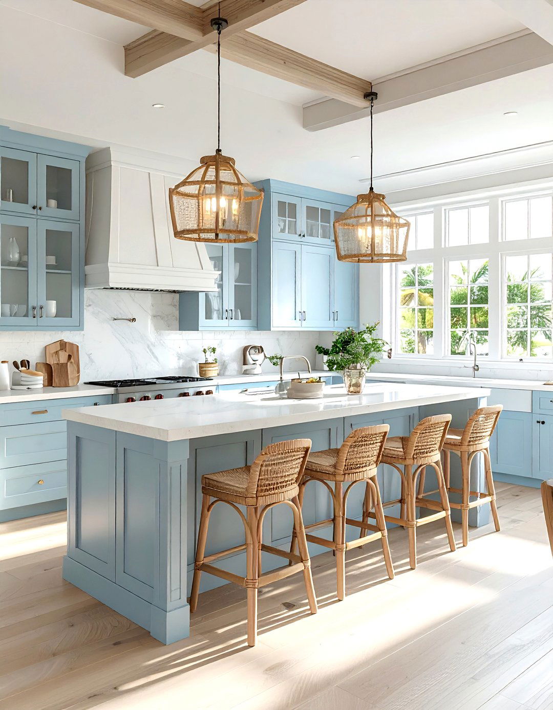 Coastal G shaped kitchen - 30 G-shaped kitchen ideas