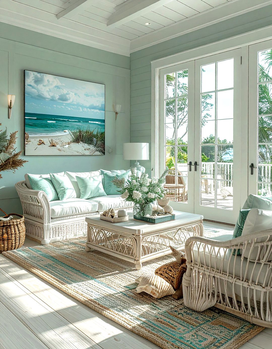 Coastal Glass Door - 30 living room patio doors