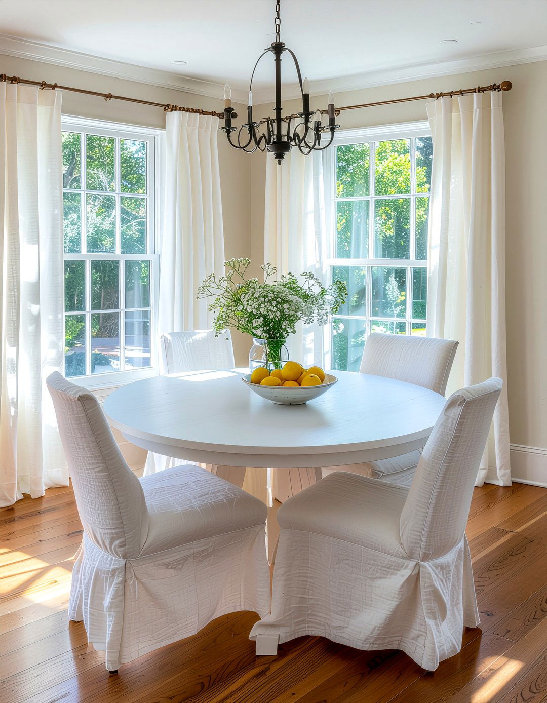 Coastal Grandmother Dining Room - 30 dreamy dining room ideas