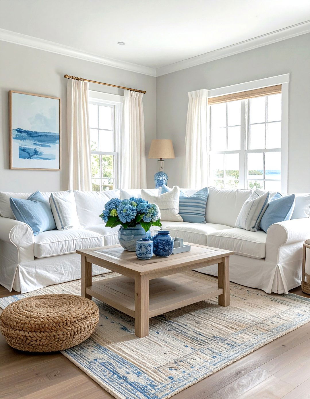 Coastal Grandmother Living Room - 30 living room themes