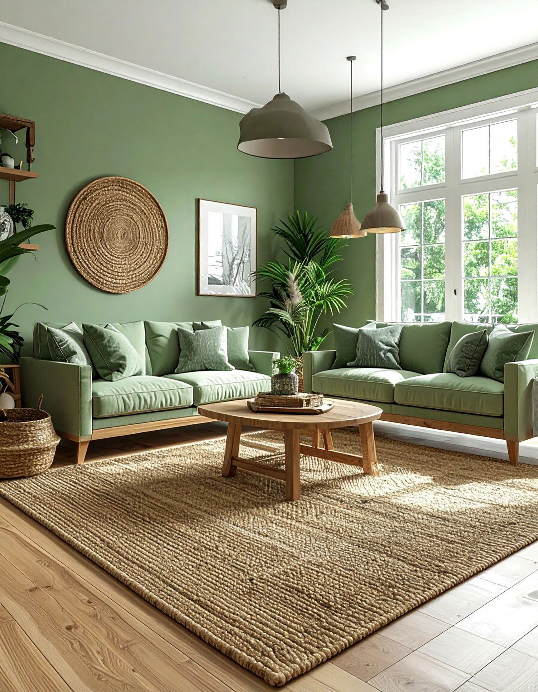 30 Fresh Coastal Green Living Room Ideas You Will Truly Love