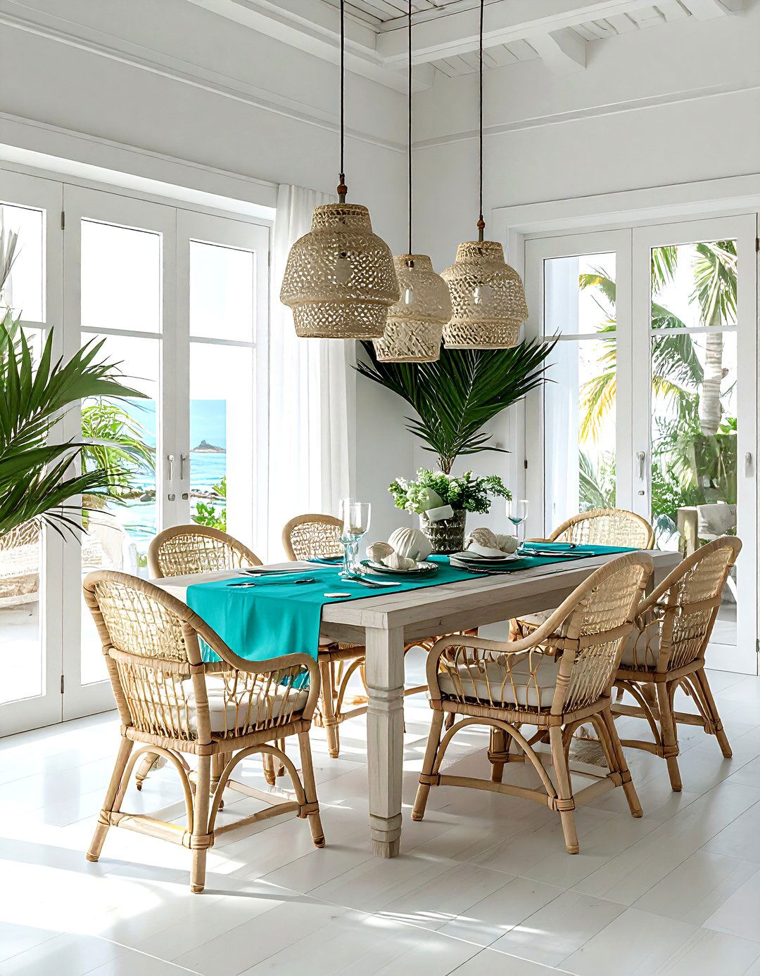 Coastal Indian Dining Style - 30 Indian dining room ideas