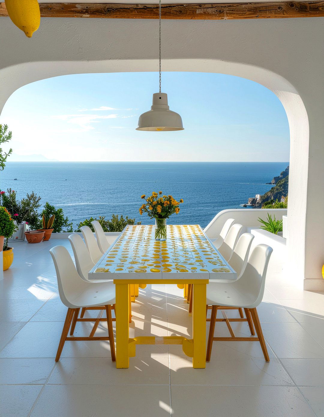 Coastal Italian Dining Room - 30 Italian dining room ideas