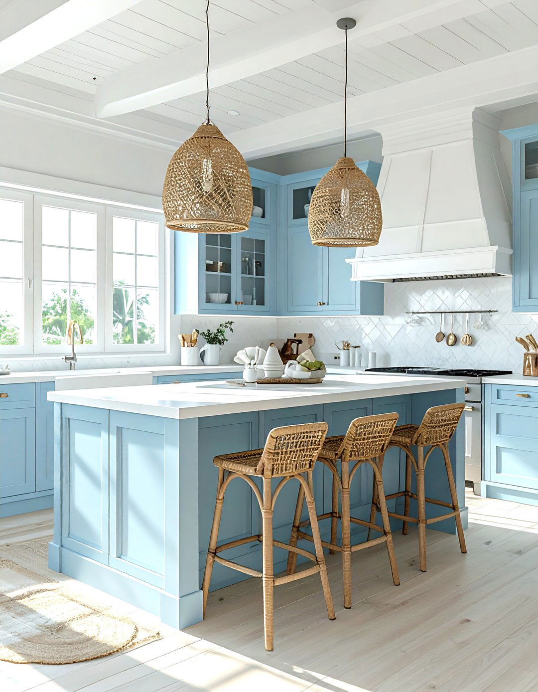 Coastal Kitchen - 30 kitchen enhancement ideas