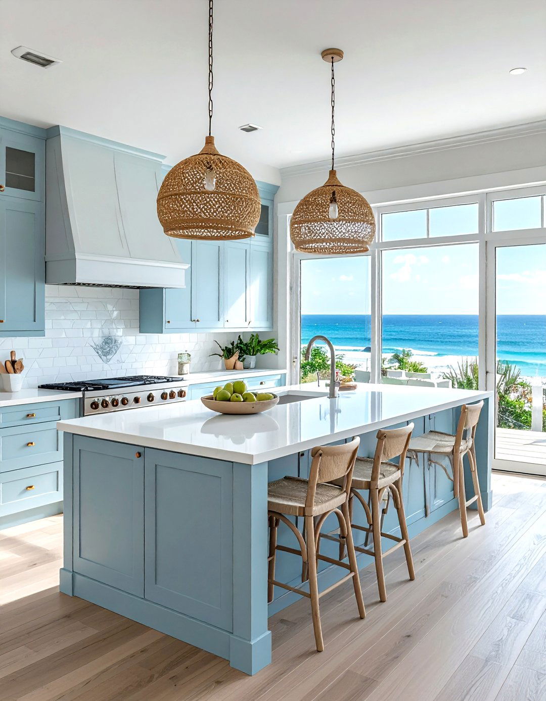 Coastal Kitchen Decor - 30 scaled kitchen ideas