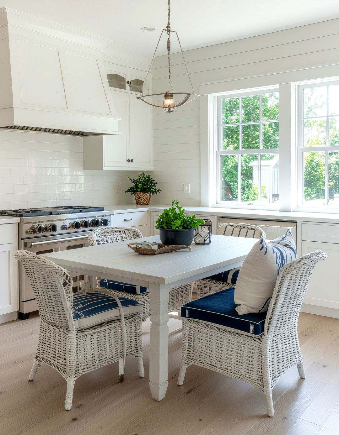 Coastal Kitchen Nook - 30 kitchen nook ideas
