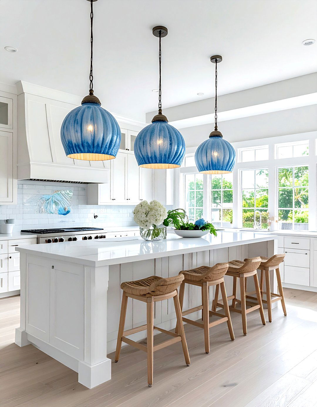 Coastal Kitchen Pendant Light - 30 kitchen ceiling light ideas