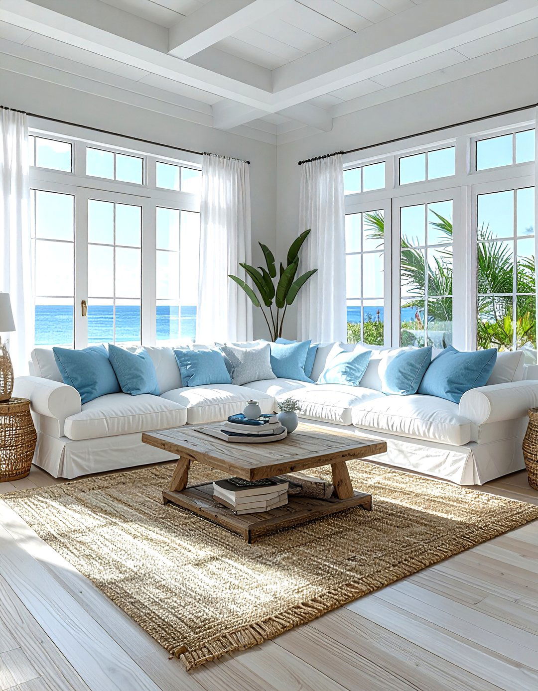 Coastal Living Room - 30 living room inspiration ideas