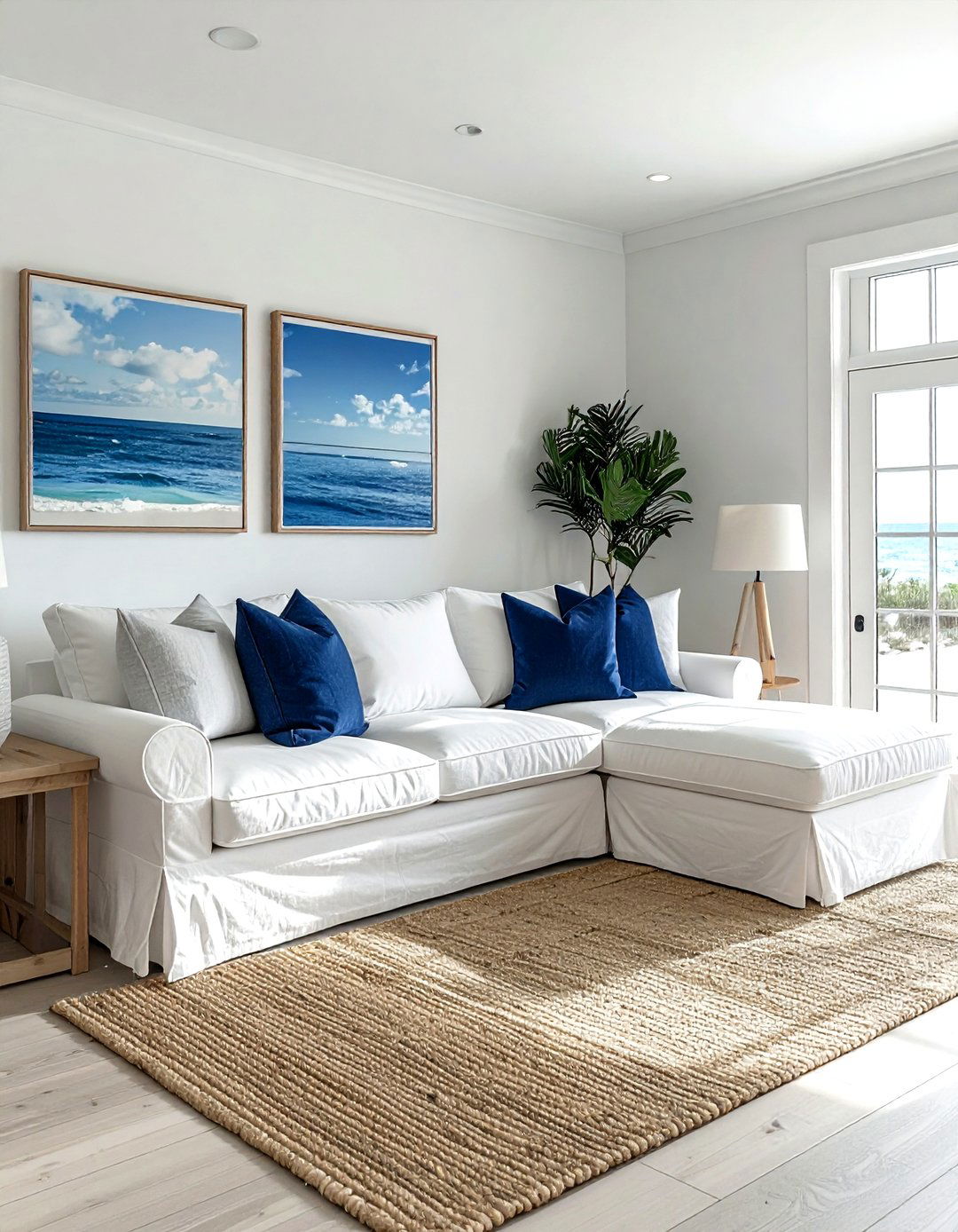 Coastal Living Room - 30 living room pull out couch ideas