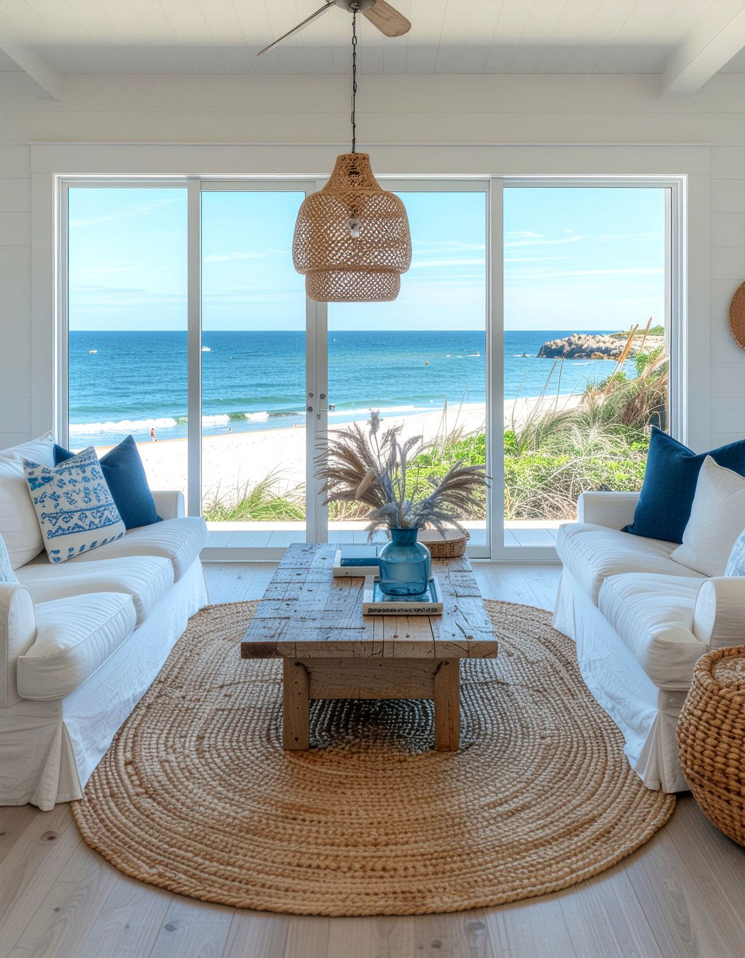 Coastal Living Room - 30 living room styling ideas