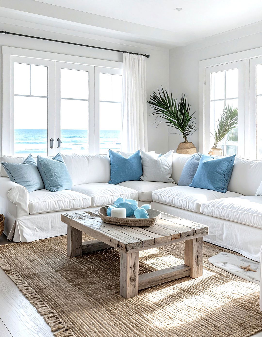 Coastal Living Room - 30 resort living room ideas