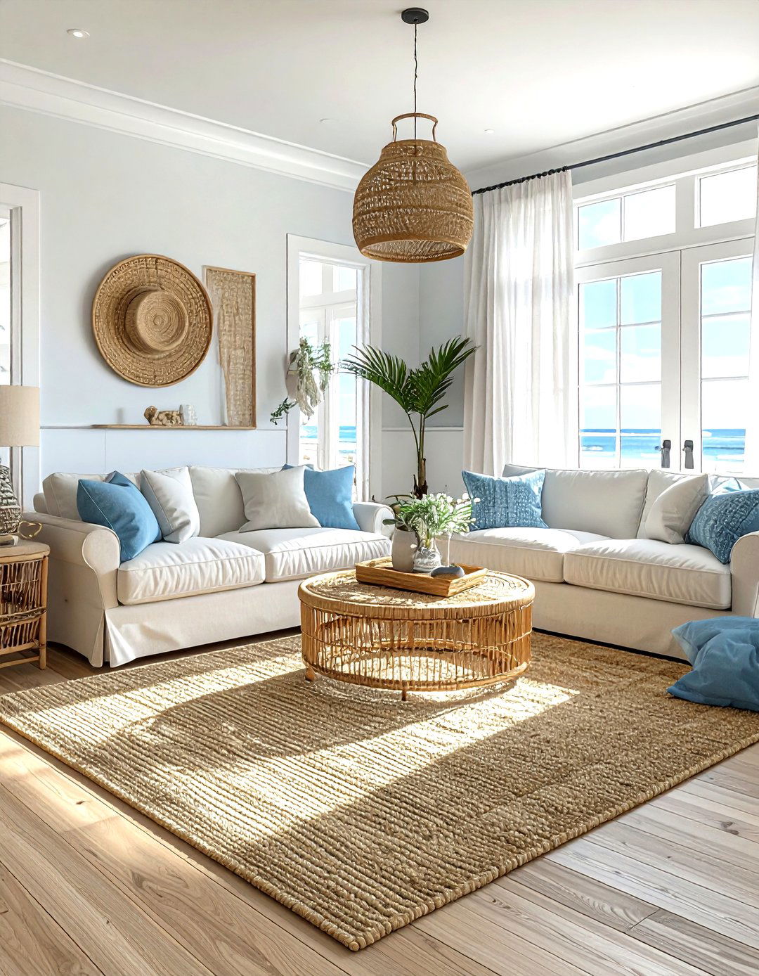 Coastal Living Room - 30 serene living room ideas