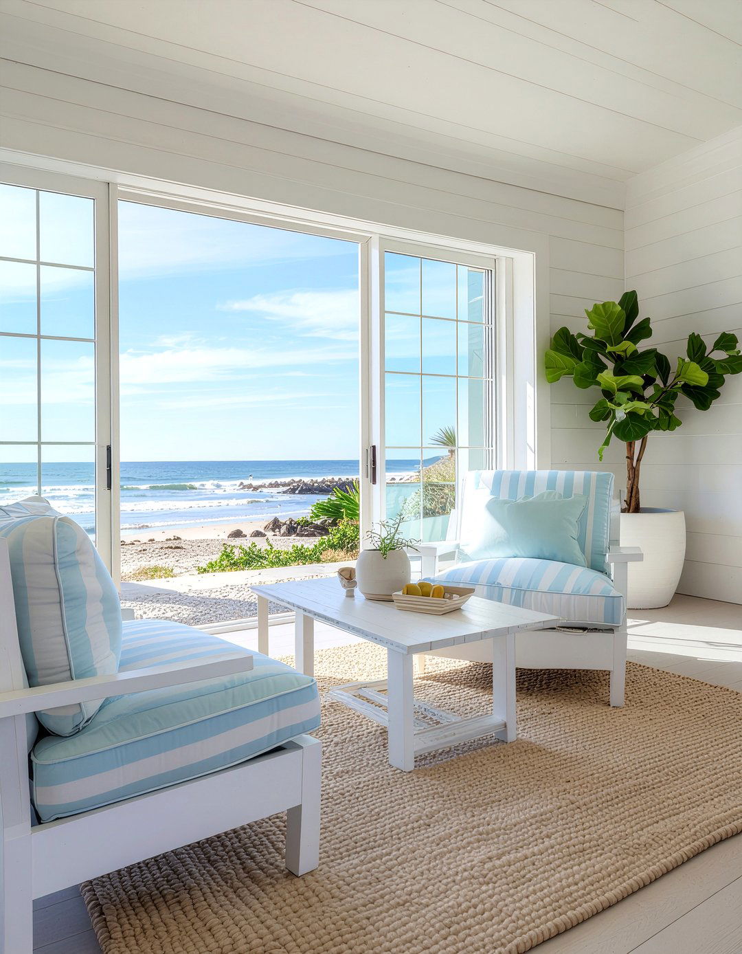 Coastal Living Room - 30 trending living room ideas