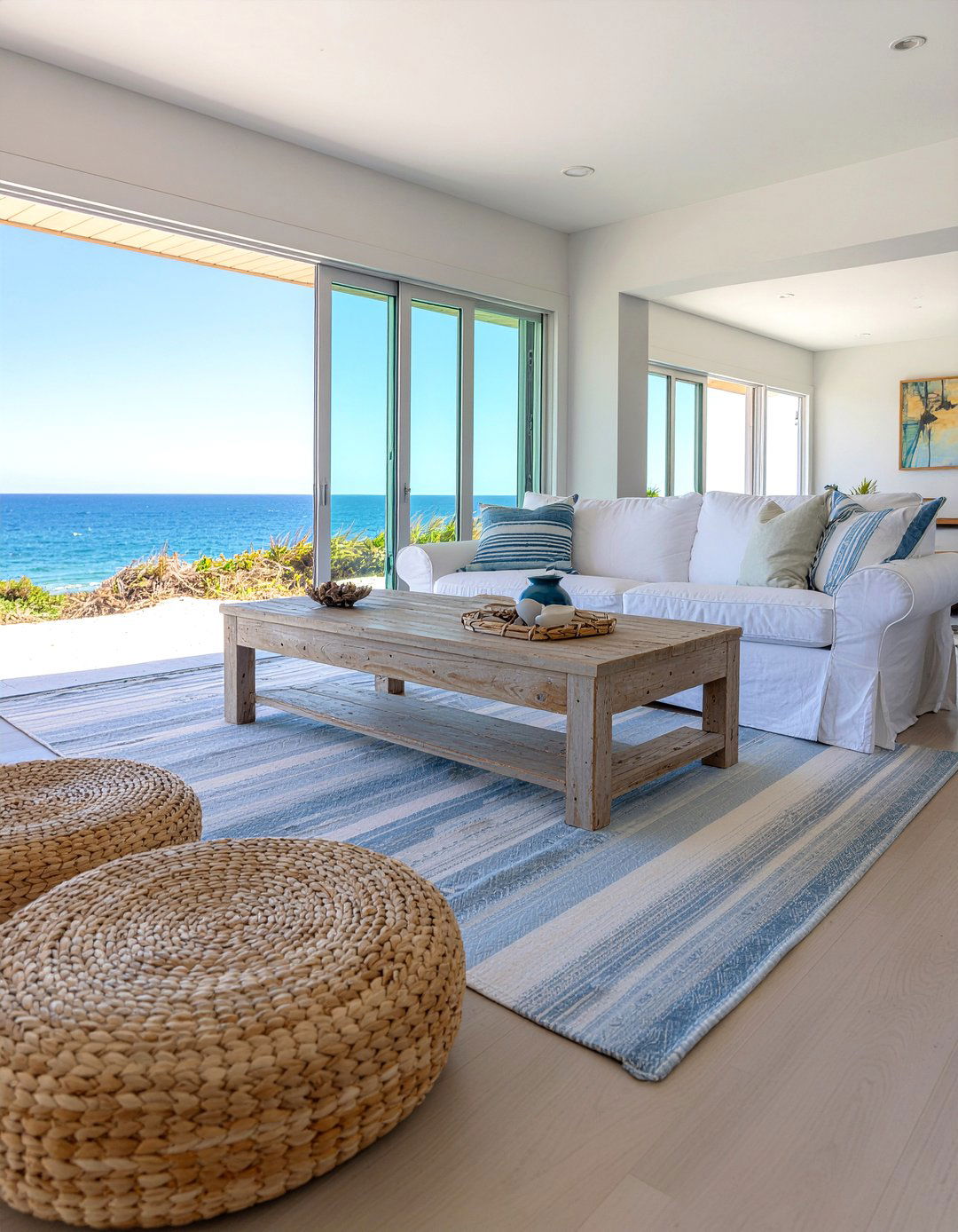 Coastal Living Room - 30 creative living room ideas