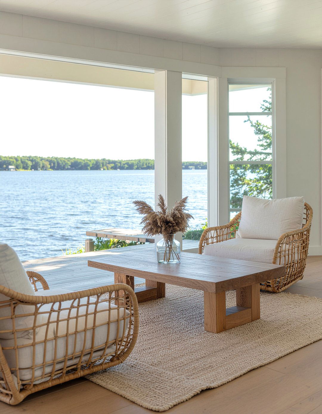 Coastal Living Room Furniture - 30 lake house living room ideas