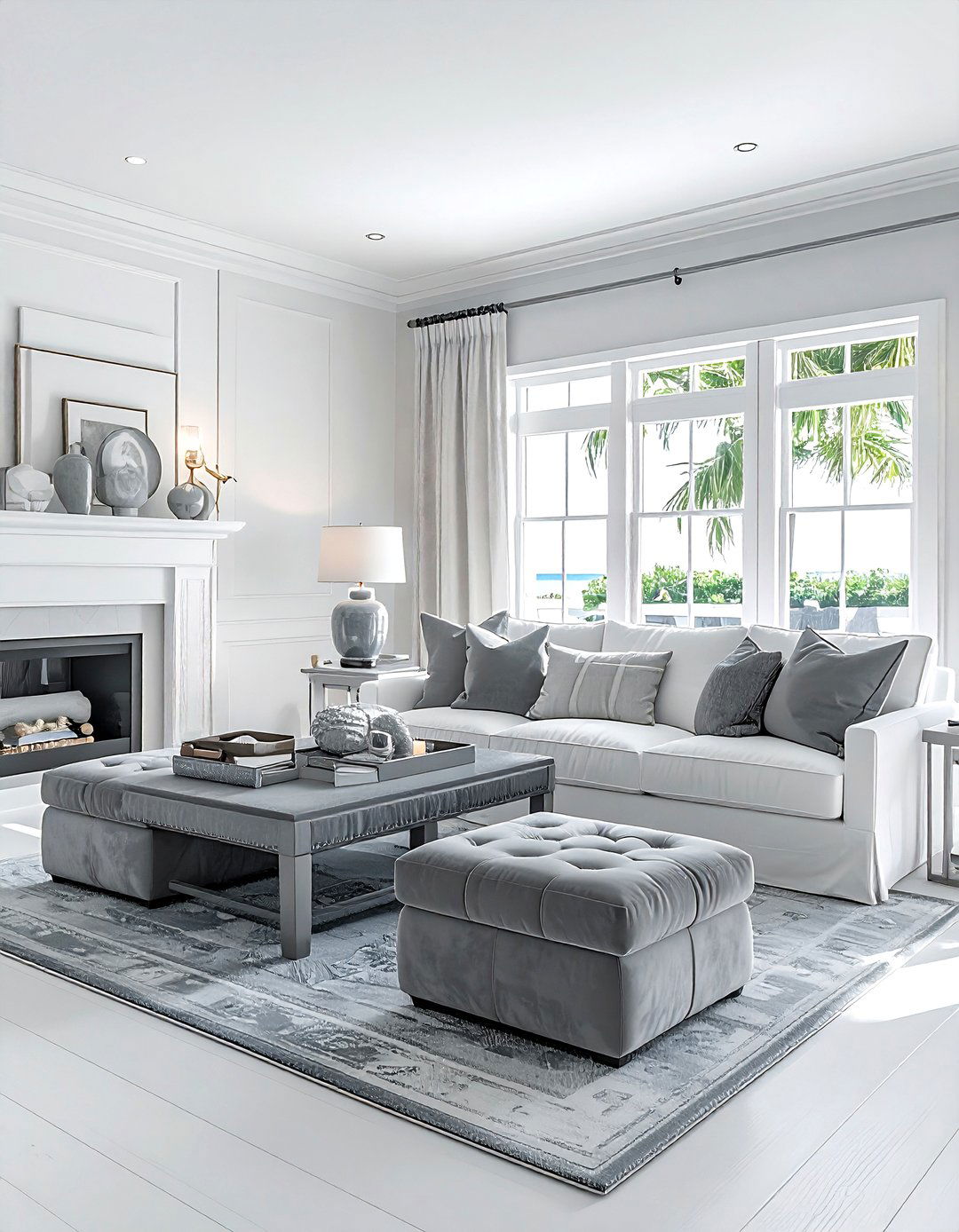 30 Stunning Coastal Grey Living Room Ideas to Inspire You