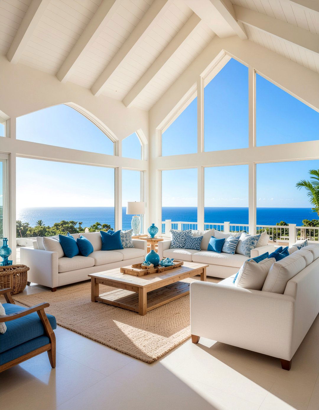 Coastal Luxury Living Room - 30 luxe living room ideas