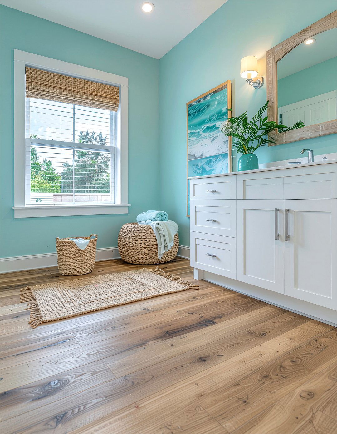 Coastal Maple Laminate Flooring - 30 bathroom laminate flooring ideas