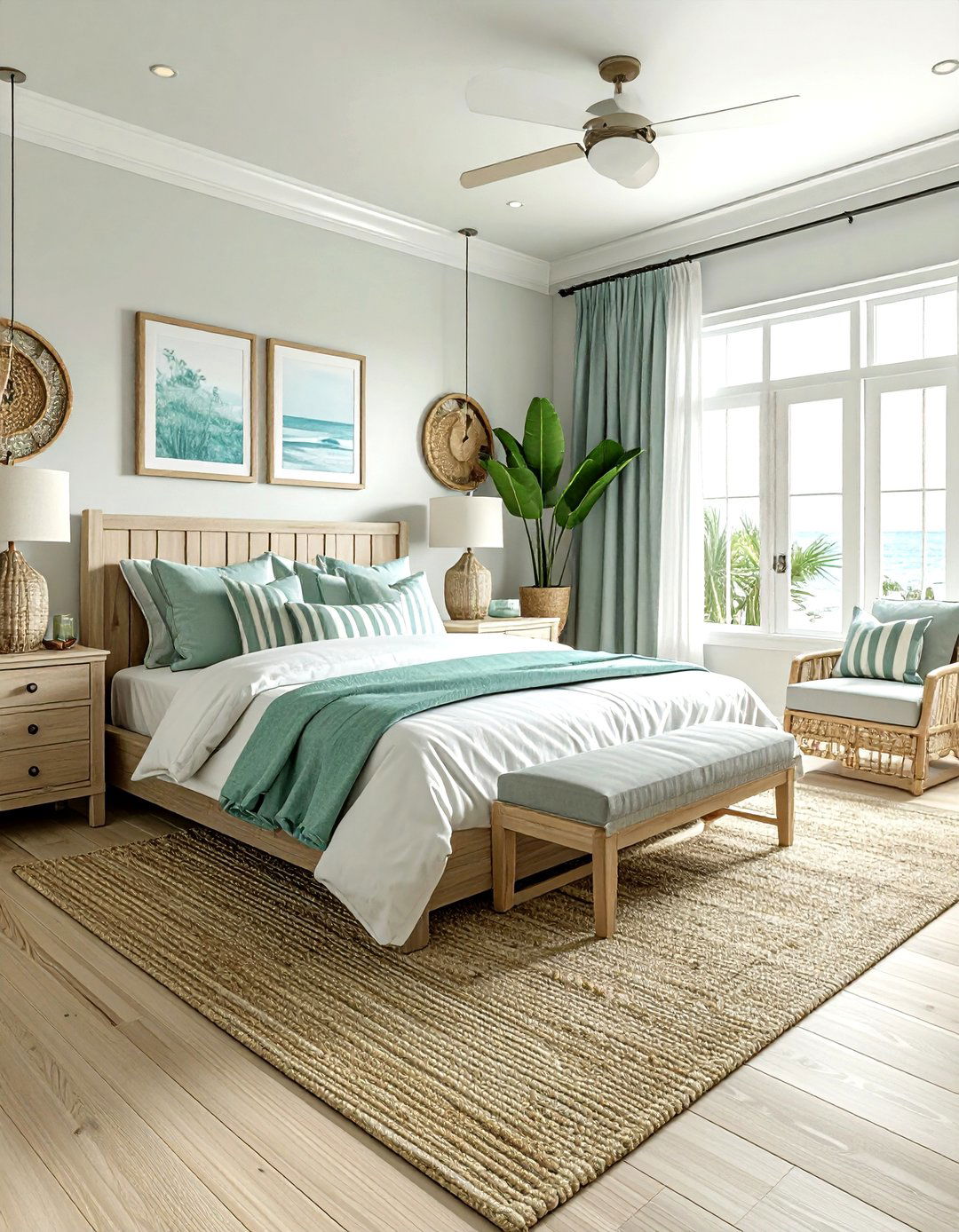 Coastal Master Bedroom - 30 master bedroom ideas