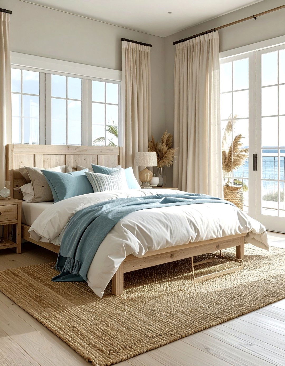 Coastal Master Bedroom - 30 newlywed bedroom ideas