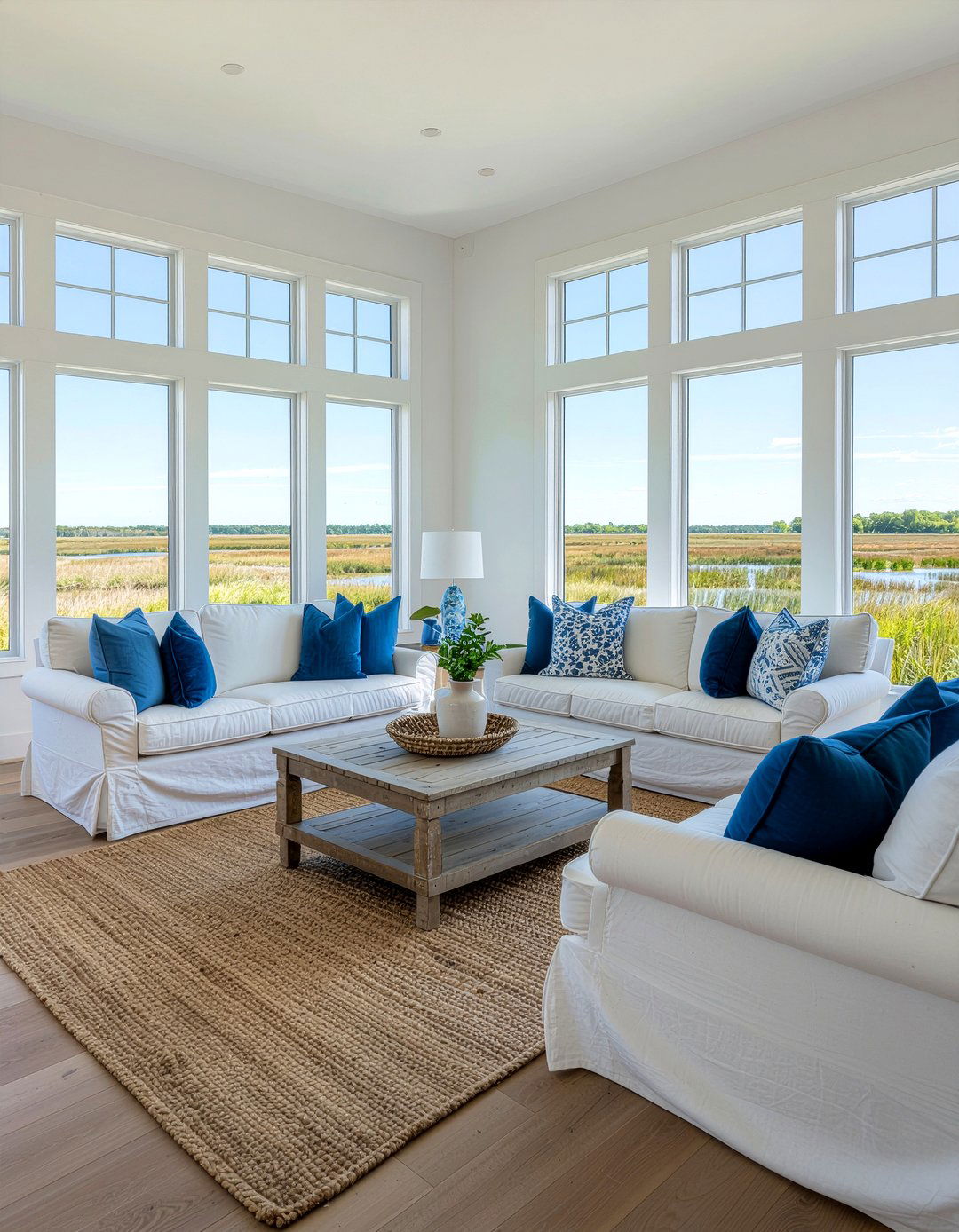 Coastal Southern Living Room - 30 Southern living room ideas