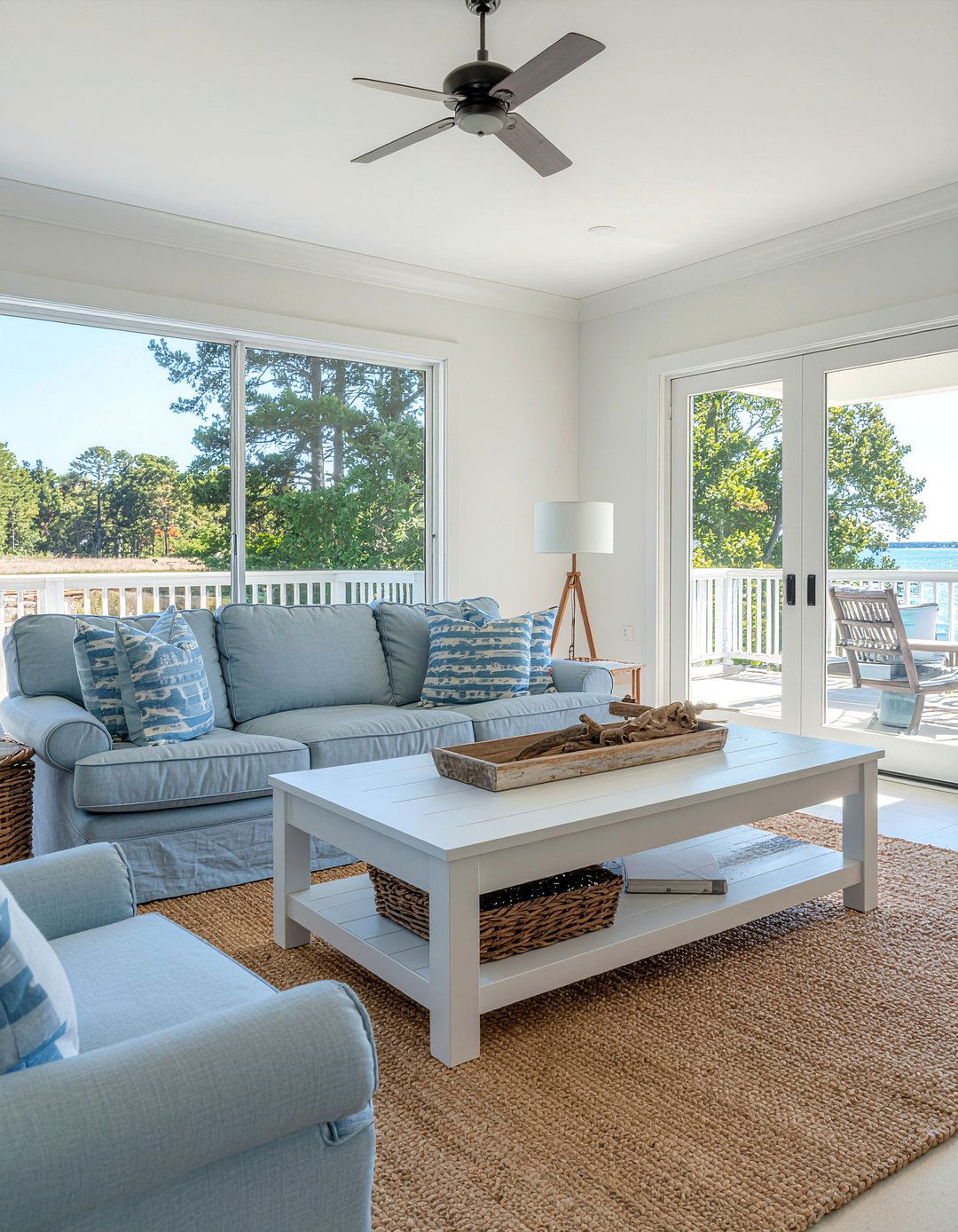 Coastal Style - 30 man cave living room ideas