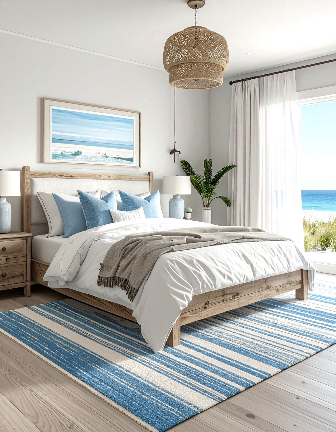 Coastal Style Bedroom - 30 elegant bedroom ideas