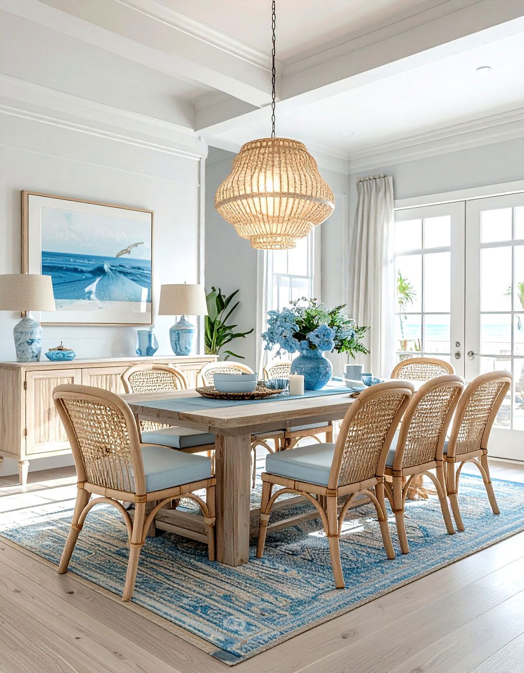 Coastal Style Dining Room - 30 Nashville dining room ideas