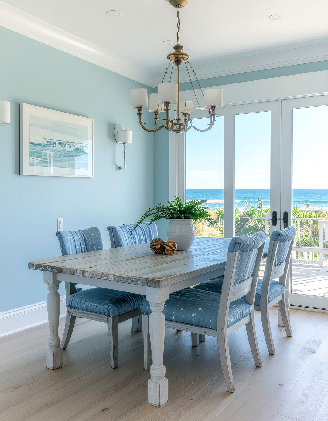 Coastal Style Dining - 30 effortless dining room ideas