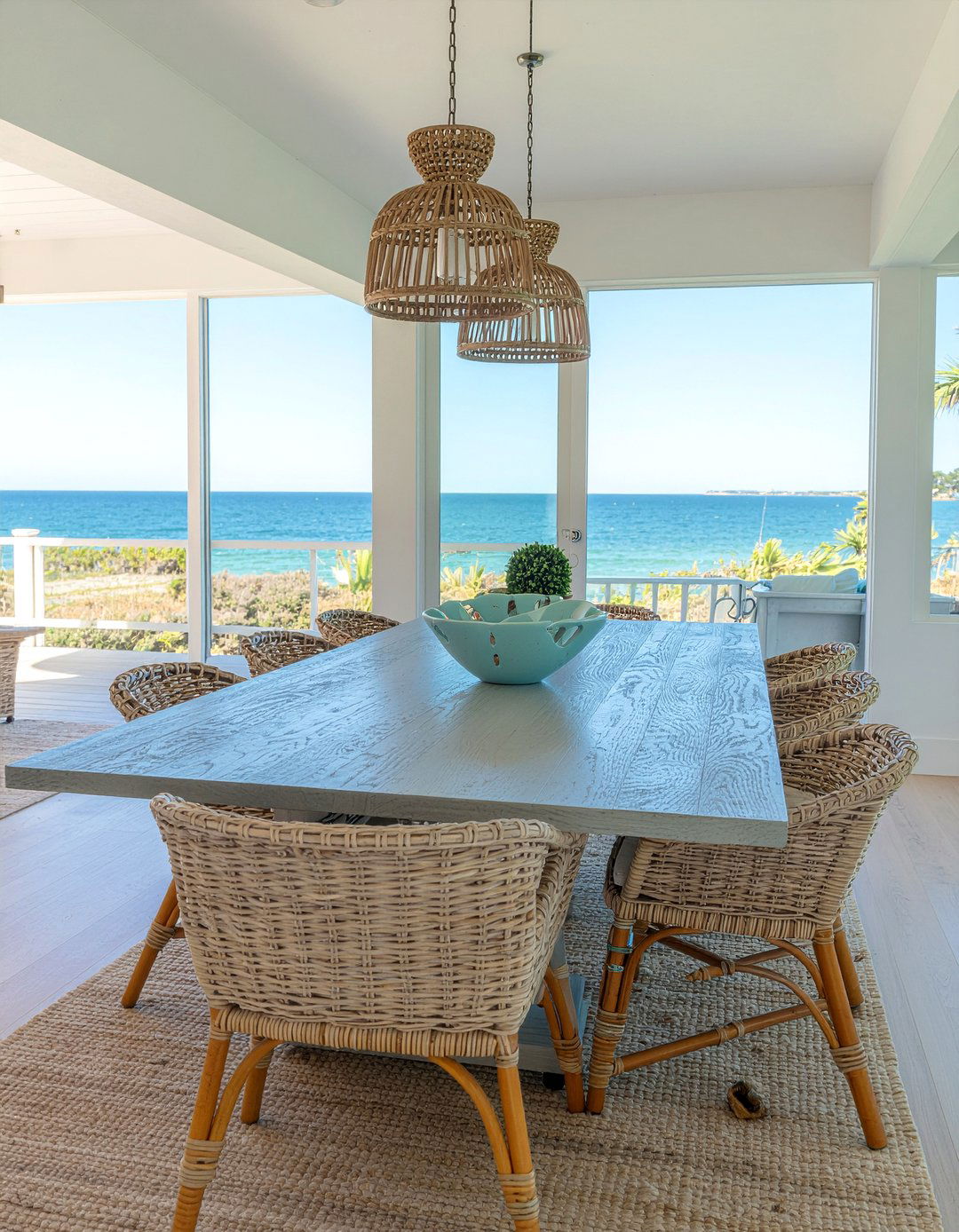 Coastal Style Large Dining Table - 30 dining table for 10 ideas